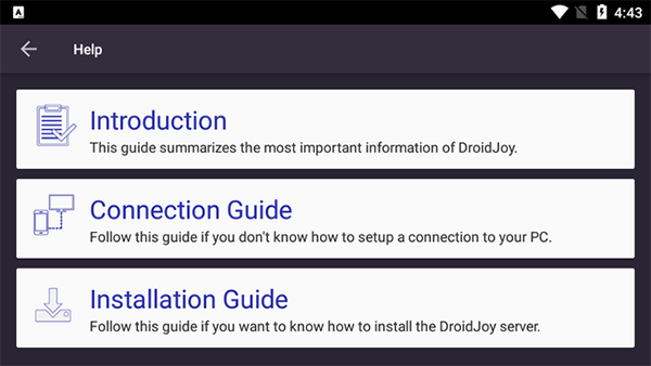 DroidJoy Lite官方下载汉化版-DroidJoy Lite手柄APP下载最新版v2.4.0