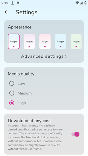 Insget下载器安卓下载免费版-Insget(Instagram下载器)下载手机版v3.12.2