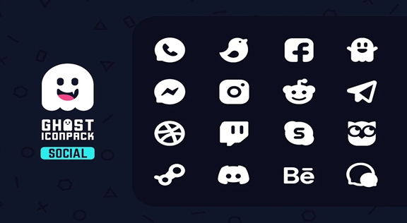 Ghost IconPack官方下载最新版-Ghost IconPack图标包下载安卓版v2.8.1