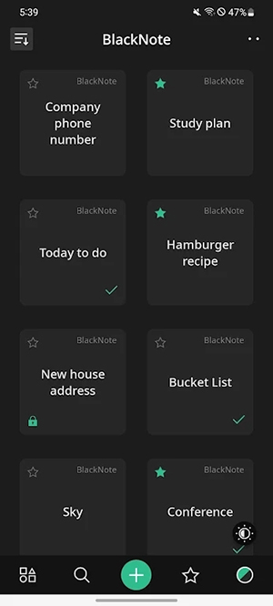 BlackNote笔记APP下载安卓版-BlackNote黑色笔记APP下载免费版v3.1.6