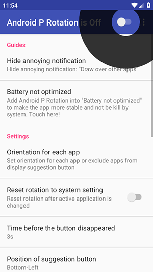 Android P Rotation安卓下载免费版-Android P Rotation旋转屏幕旋转最新版v1.6