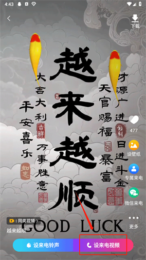 来电视频铃声